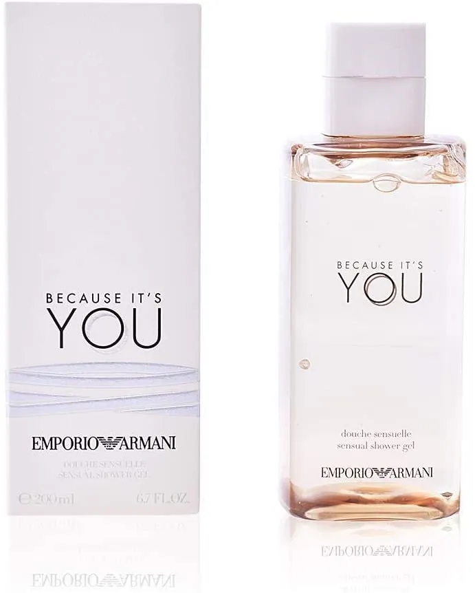 GIORGIO ARMANI EMPORIO ARMANI BECAUSE IT'S YOU SENSUAL SHOWER GEL ,WOMEN ,200 ml