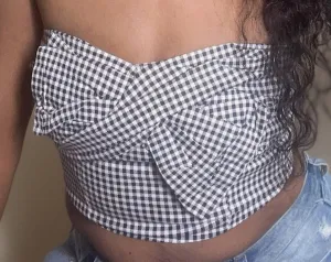 GIVE ME MORE Womens Plaid Top