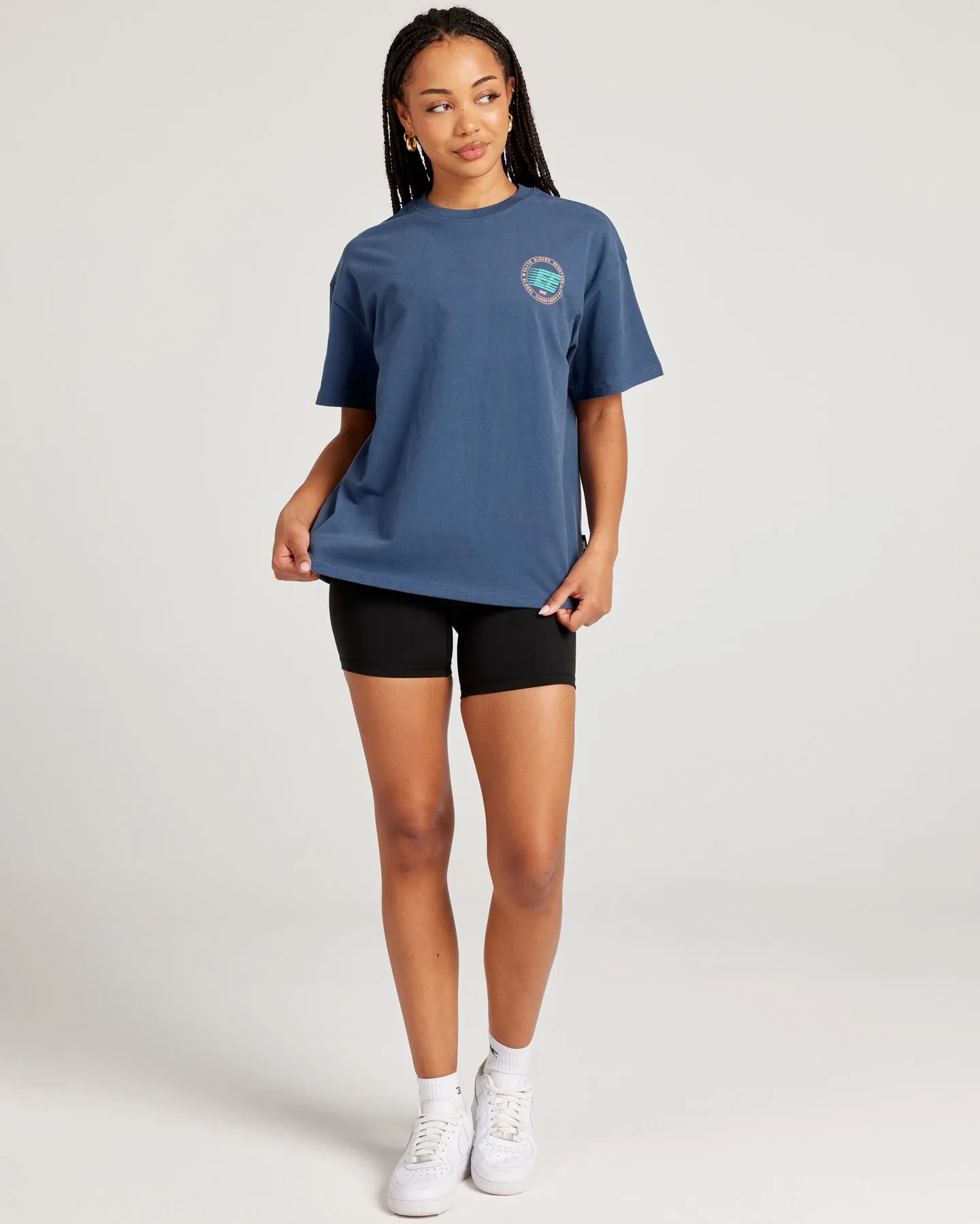 Global Championship Women's Tee - Navy