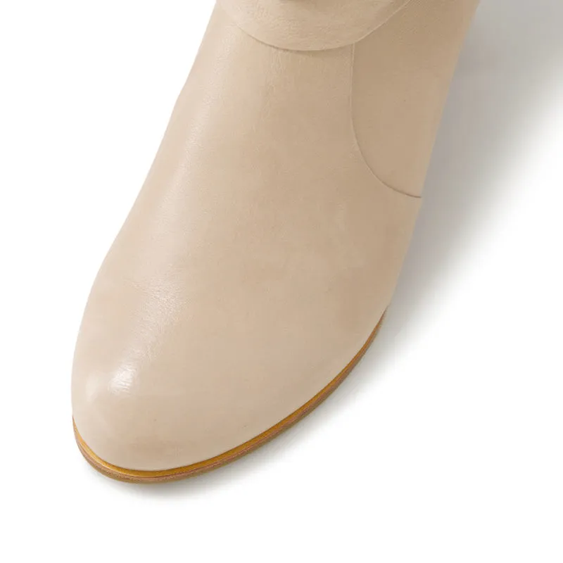 GROOVIE W - CAFE LEATHER