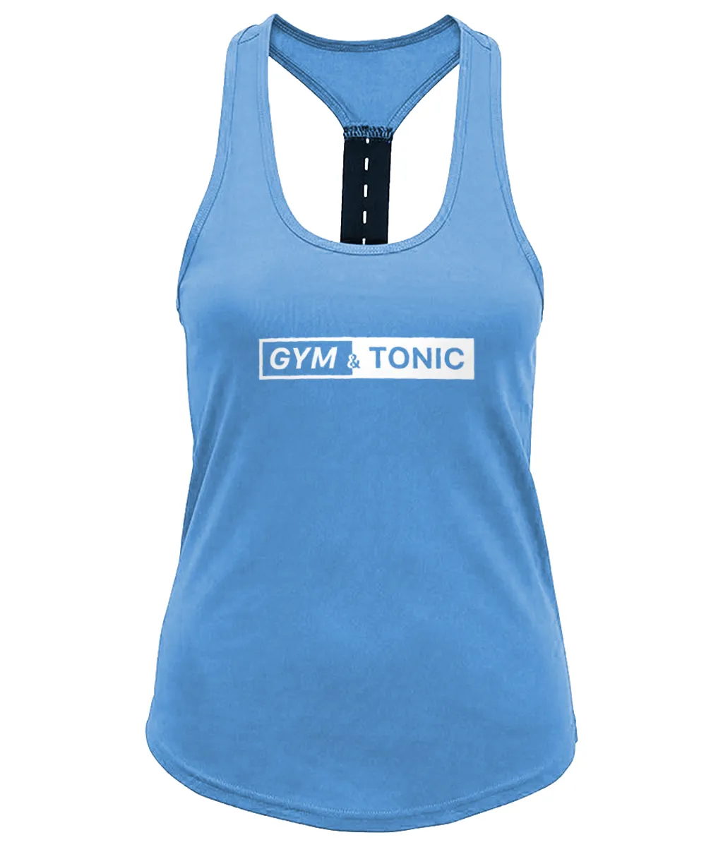 Gym & Tonic Ladies Performance Strap Back Gym Vest