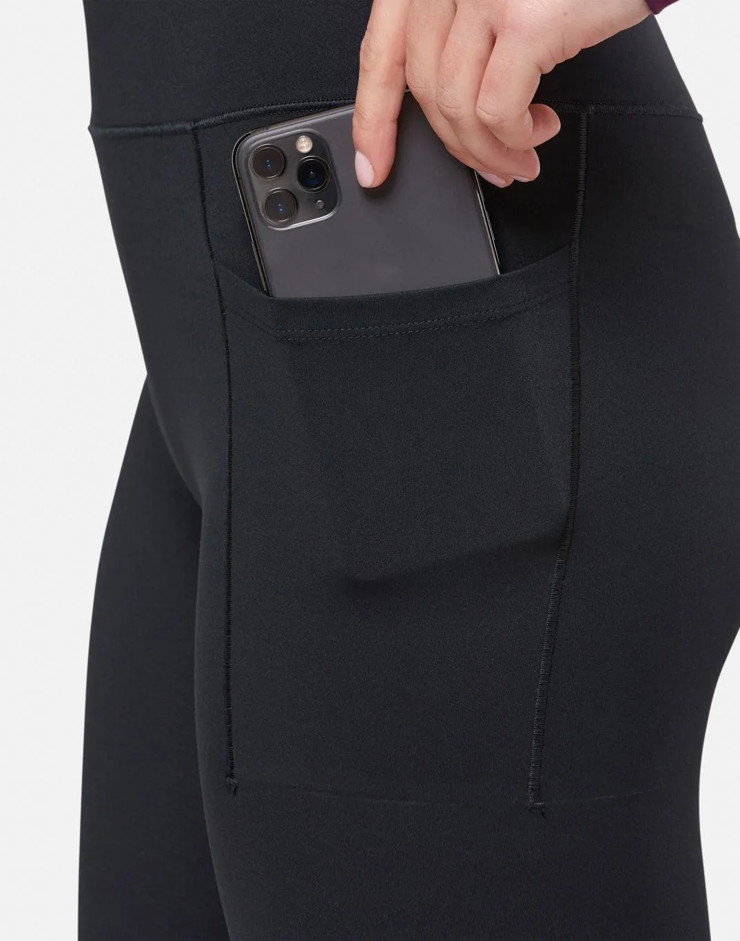 Gym Coffee Aurora  7/8 Legging (Womens) - Black
