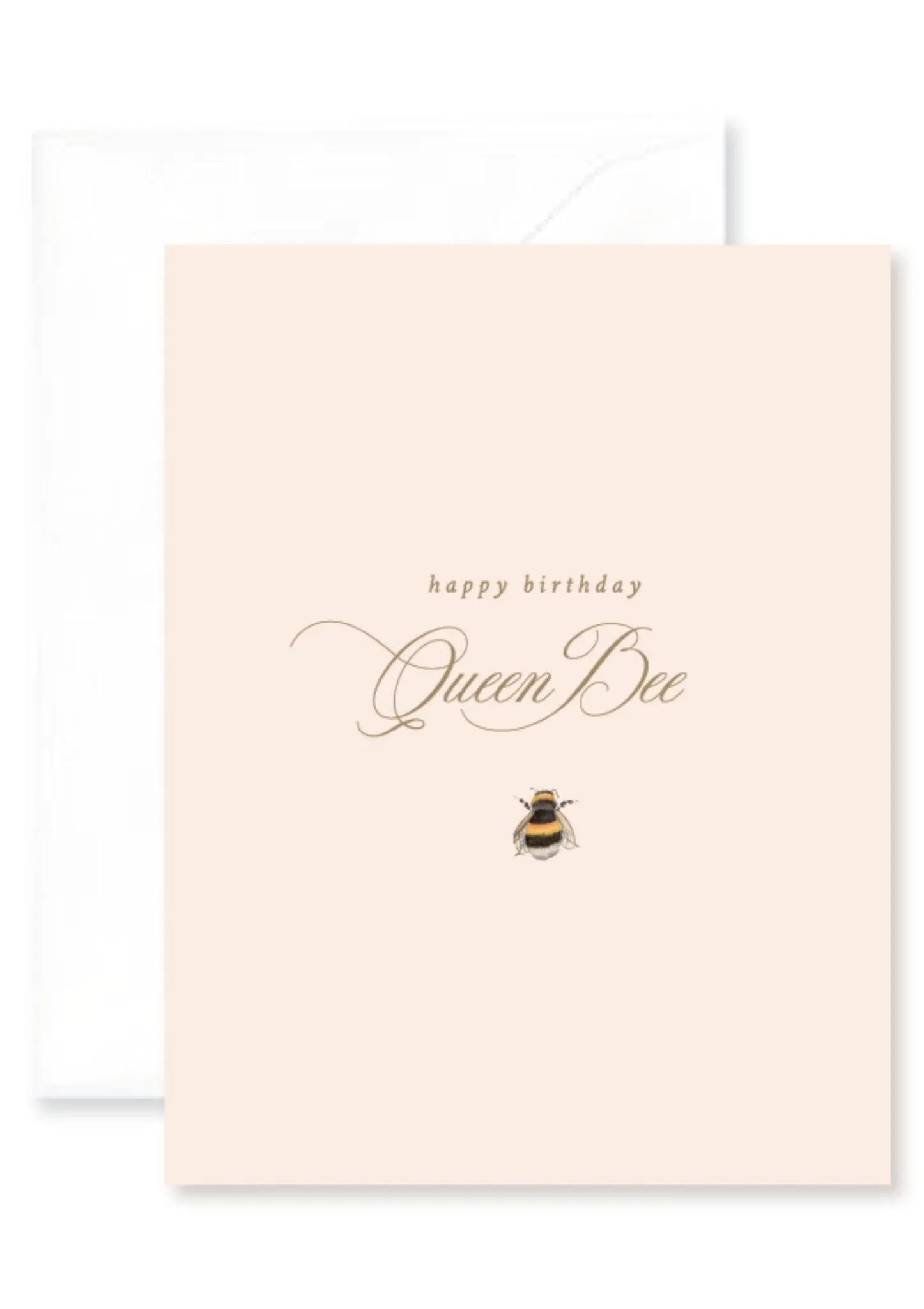 Happy Birthday Queen Bee Greeting Card