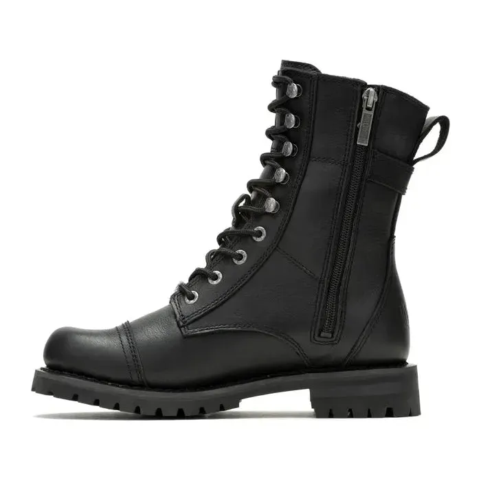 Harley-Davidson® Women's Leather Waterproof Balsa Skull Riding Boot