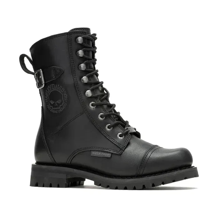 Harley-Davidson® Women's Leather Waterproof Balsa Skull Riding Boot