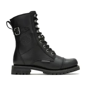 Harley-Davidson® Women's Leather Waterproof Balsa Skull Riding Boot
