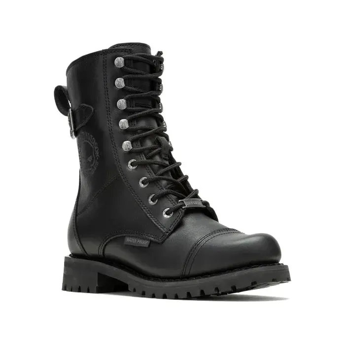 Harley-Davidson® Women's Leather Waterproof Balsa Skull Riding Boot