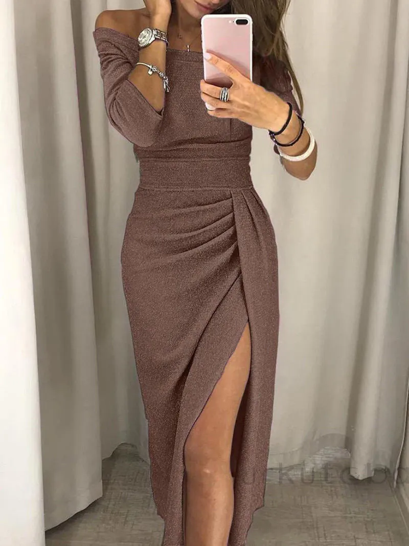 Heather® | Luxurious, shiny gala dress