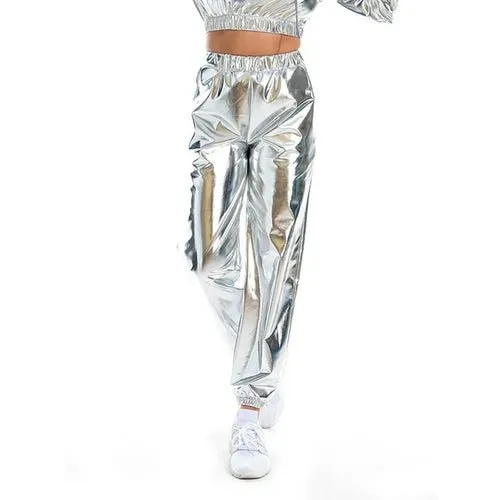 Holographic Women's Festival Rave Pants