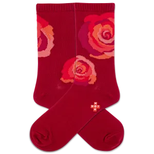 HOTSOX Women's In Bloom Crew Sock