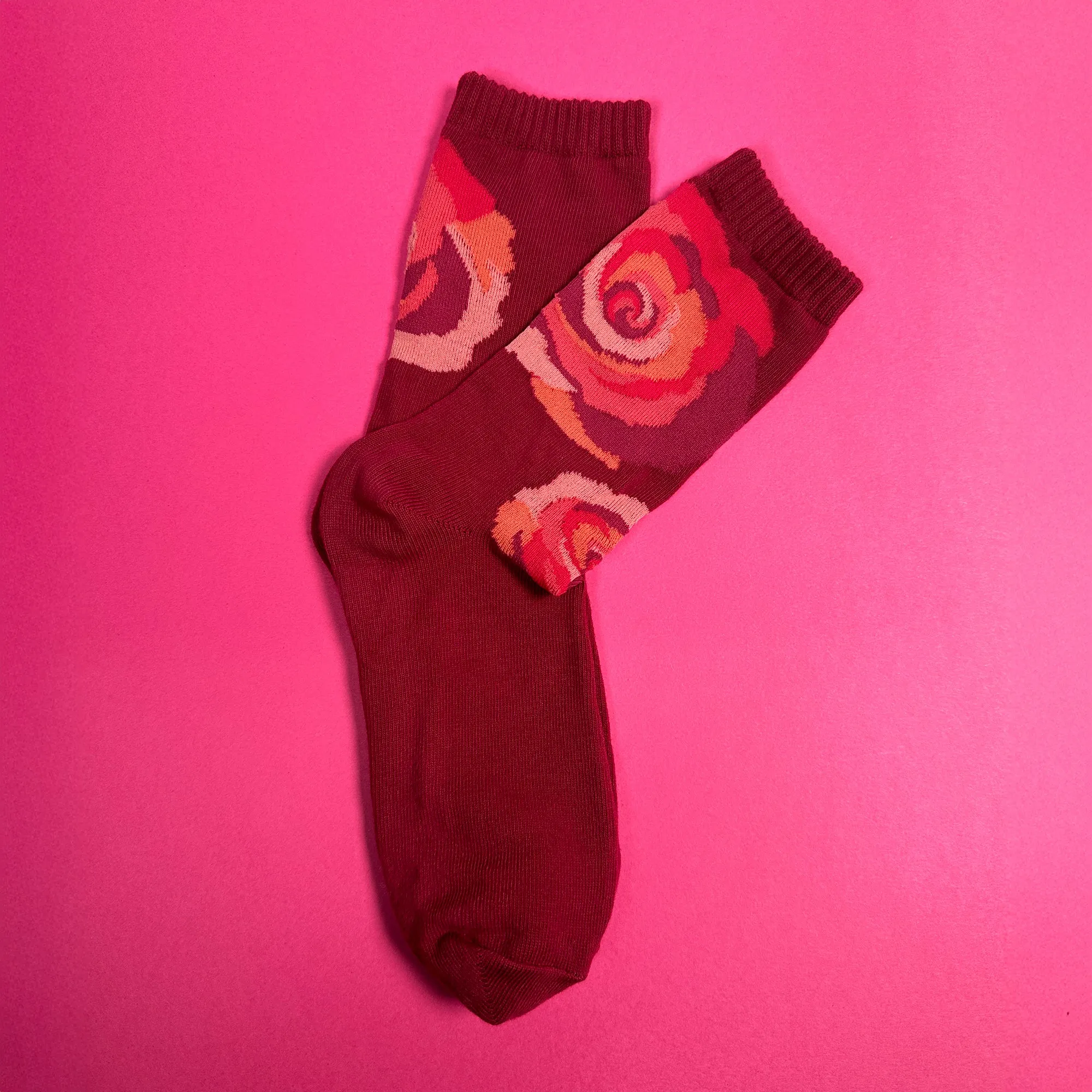 HOTSOX Women's In Bloom Crew Sock
