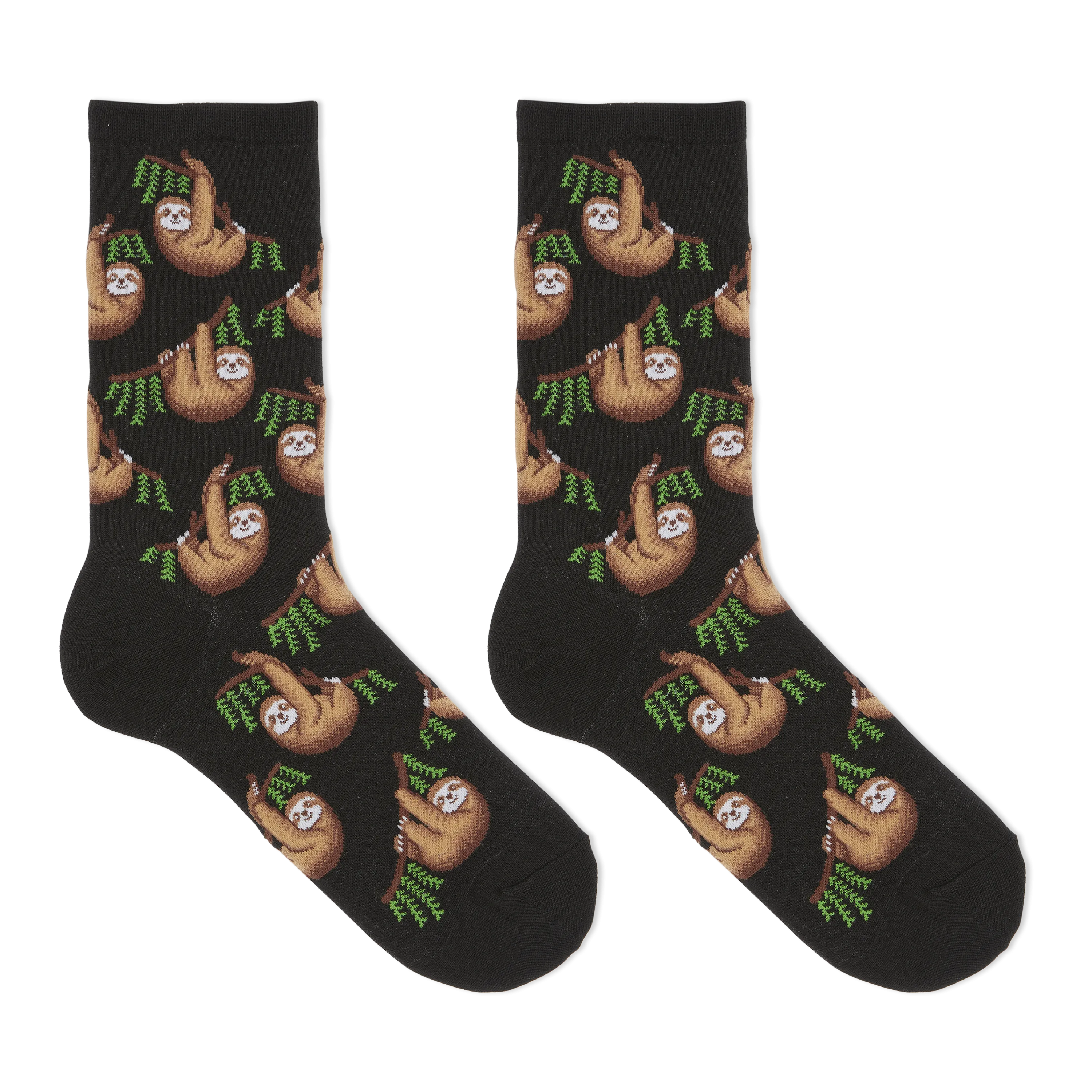 HOTSOX Women's Sloth Crew Socks