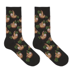 HOTSOX Women's Sloth Crew Socks
