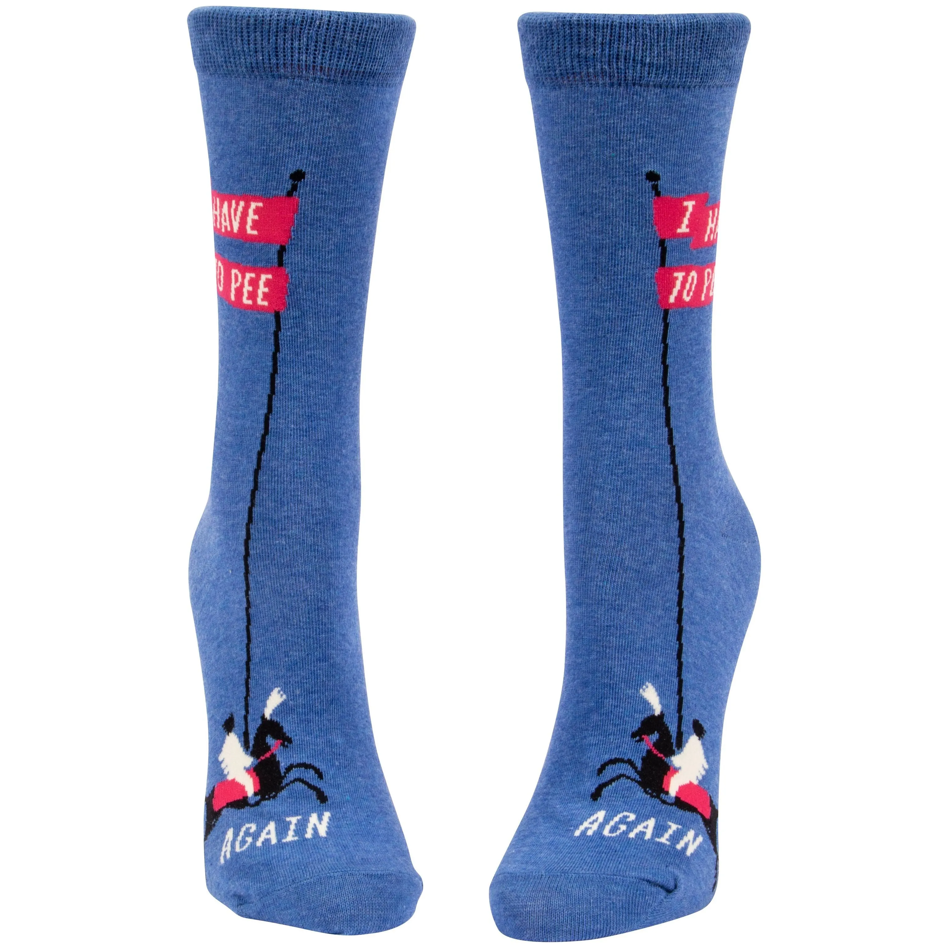 I Have To Pee Again Crew Socks