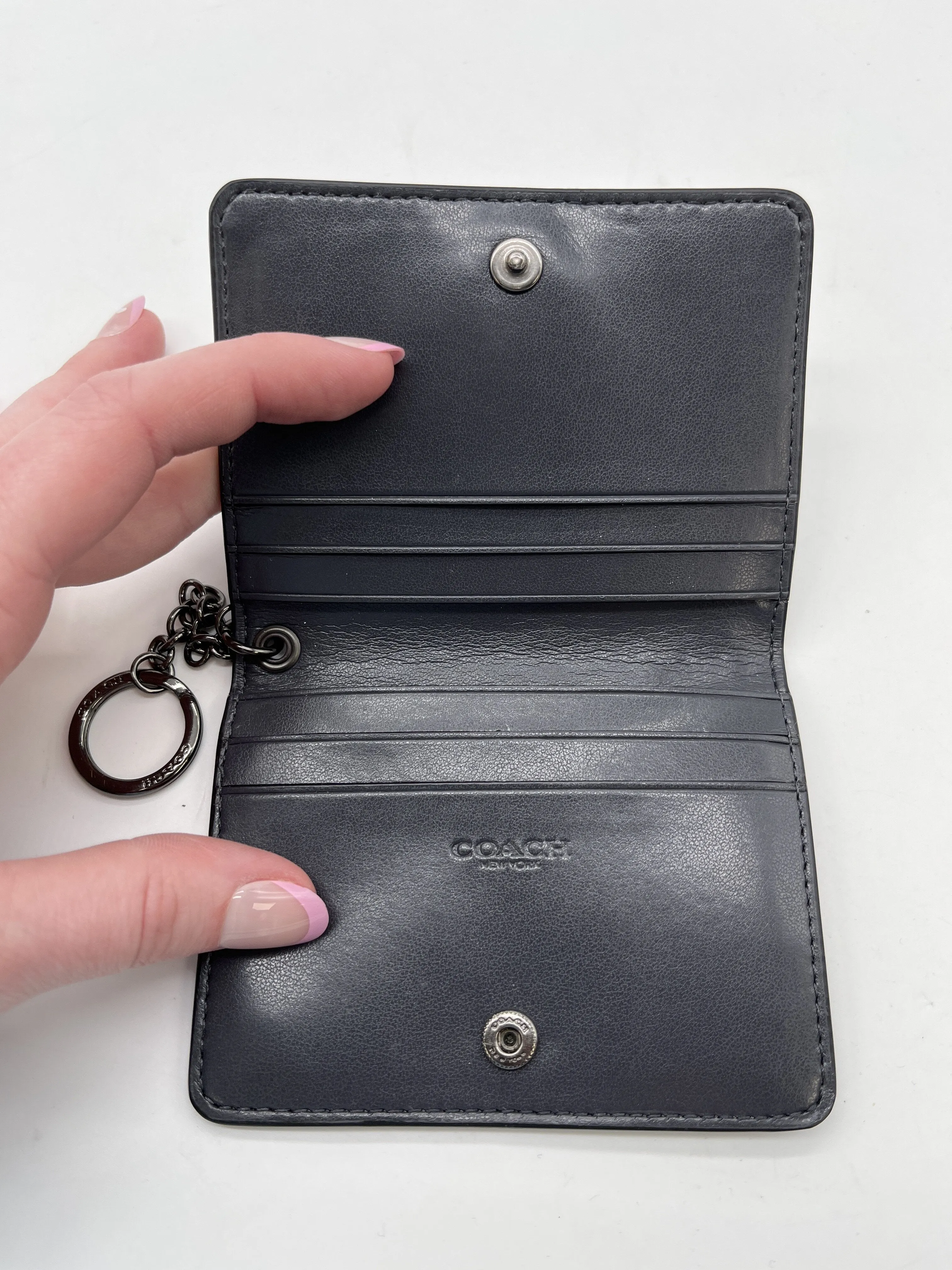Id/card Holder Designer By Coach  Size: Small