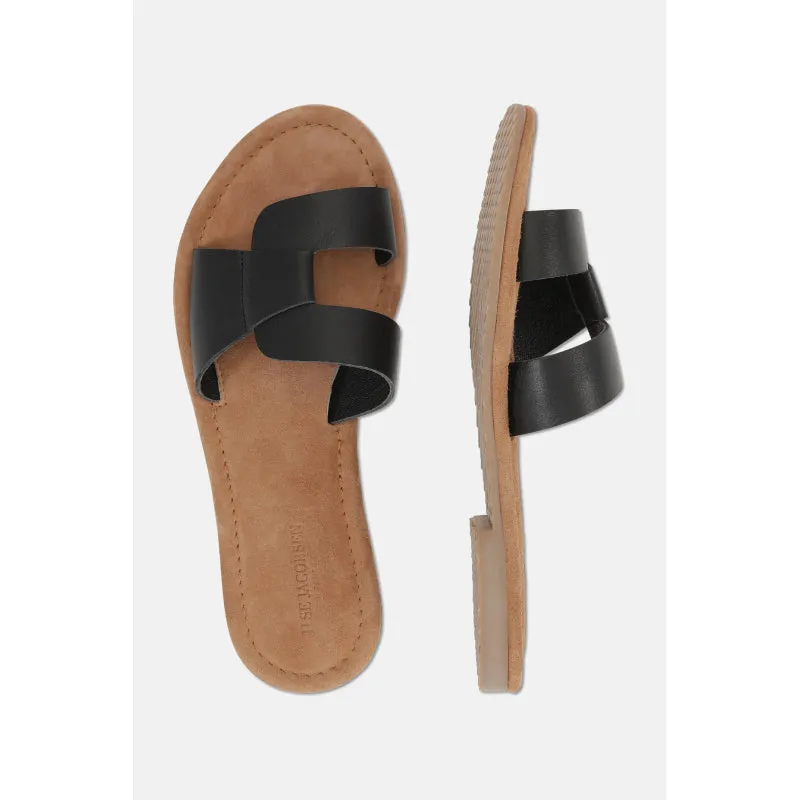 Ilse Jacobsen Leather Sandal - Black