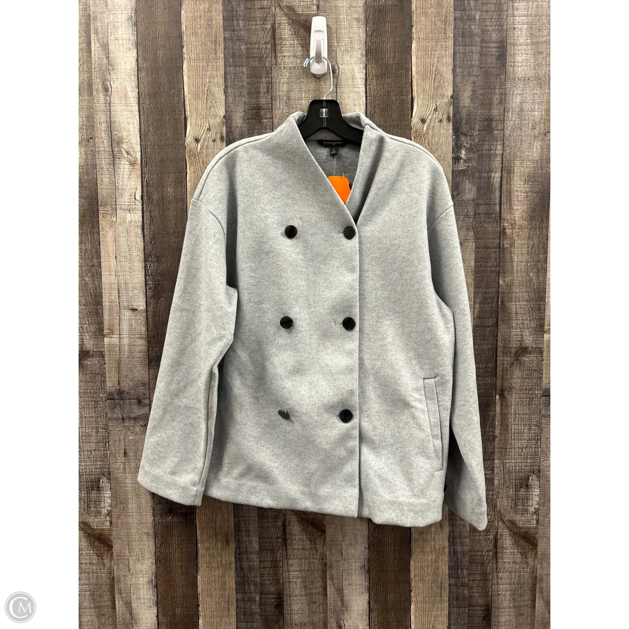 Jacket Other By Banana Republic In Grey, Size: S