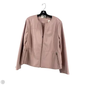 Jacket Other By Chicos In Pink, Size: 2