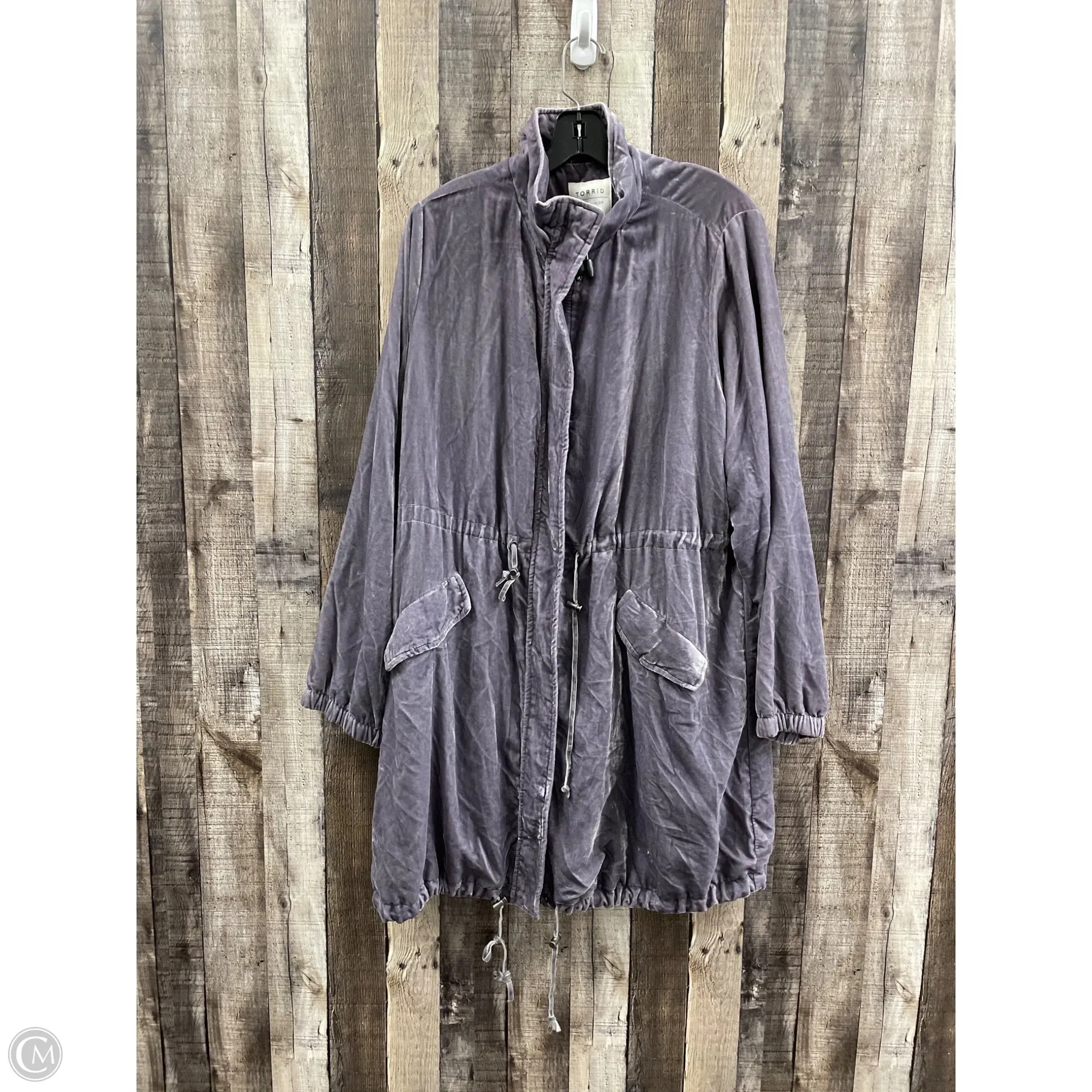 Jacket Other By Torrid In Purple, Size: 2x