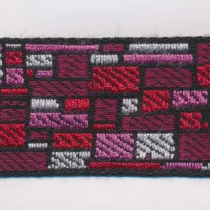 Jacquard Ribbon #2 Red