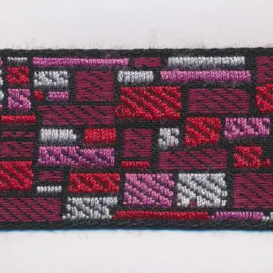 Jacquard Ribbon #2 Red