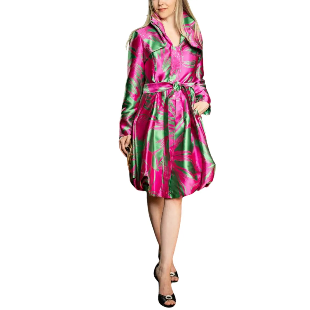 Jacquard Versatile Dress Coat