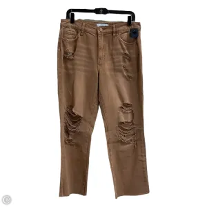 Jeans Wide Leg By Vervet In Orange, Size: 8