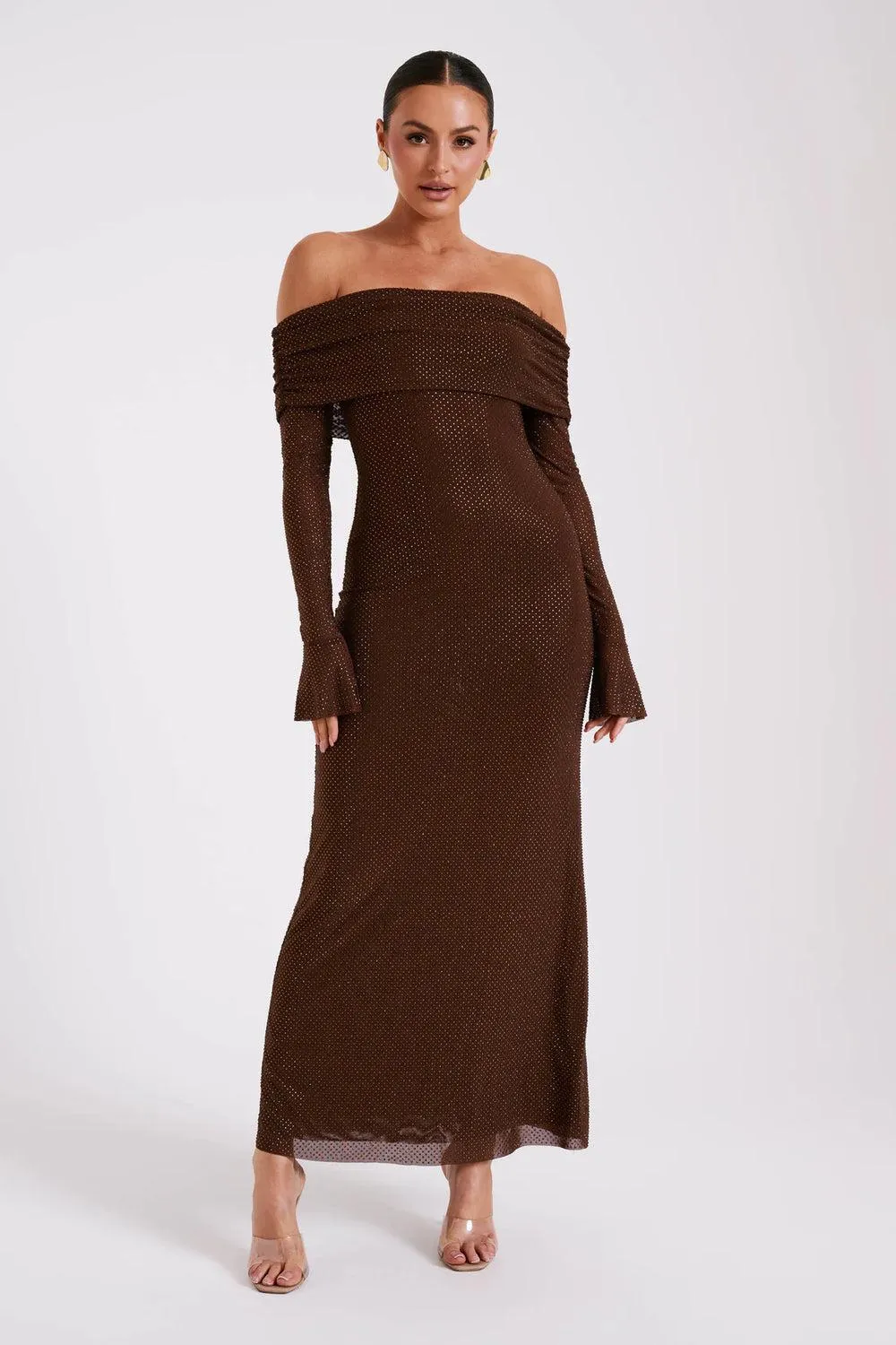 Jennifer® | Luxurious glitter evening dress