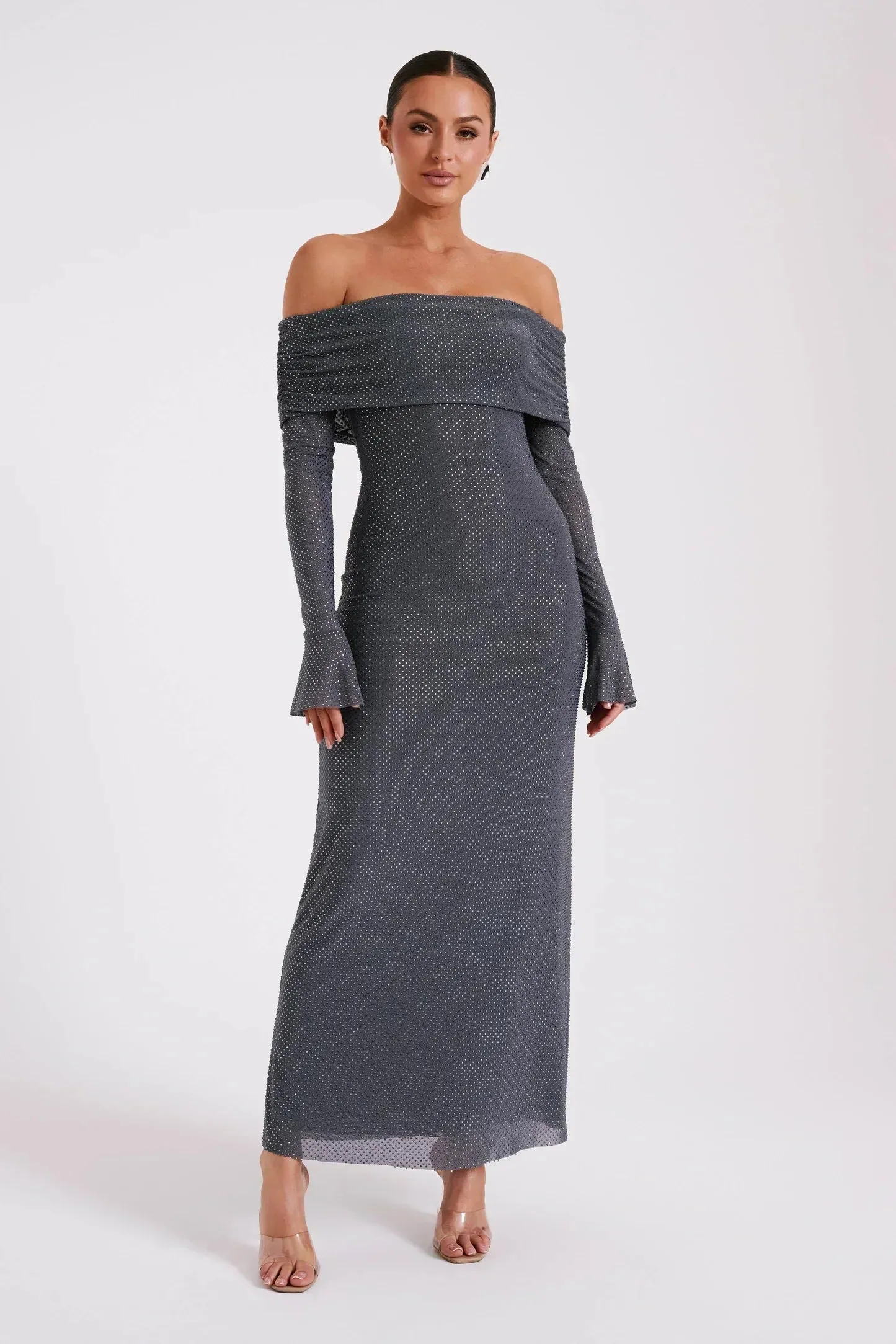 Jennifer® | Luxurious glitter evening dress