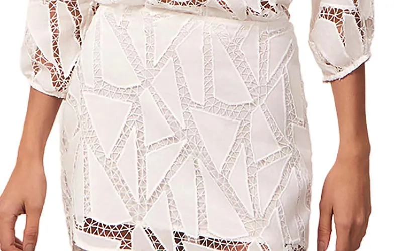 Julieta Blouse-Luna Mini Skirt ::RET