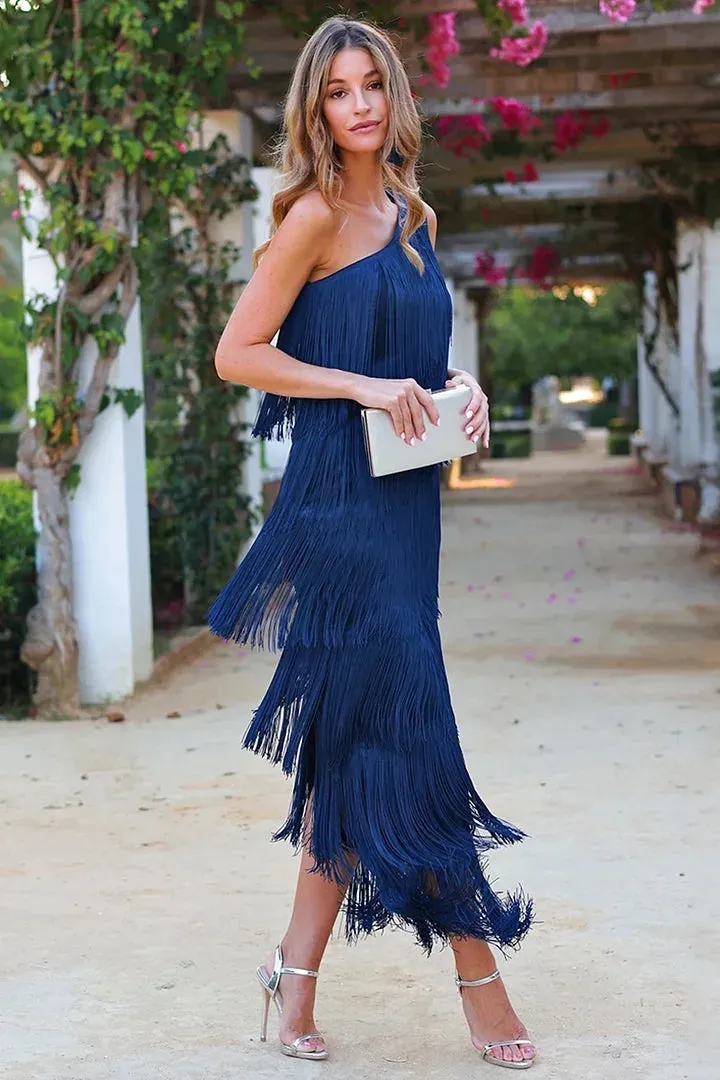 Justina® | Unique one-shoulder dress