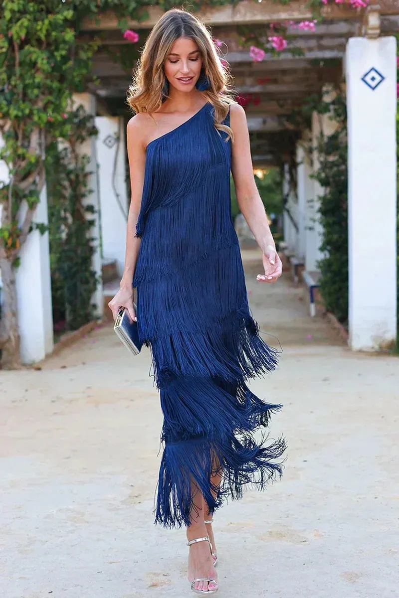 Justina® | Unique one-shoulder dress