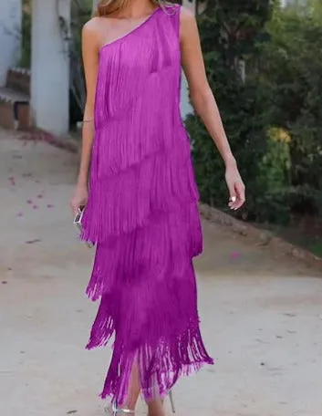 Justina® | Unique one-shoulder dress