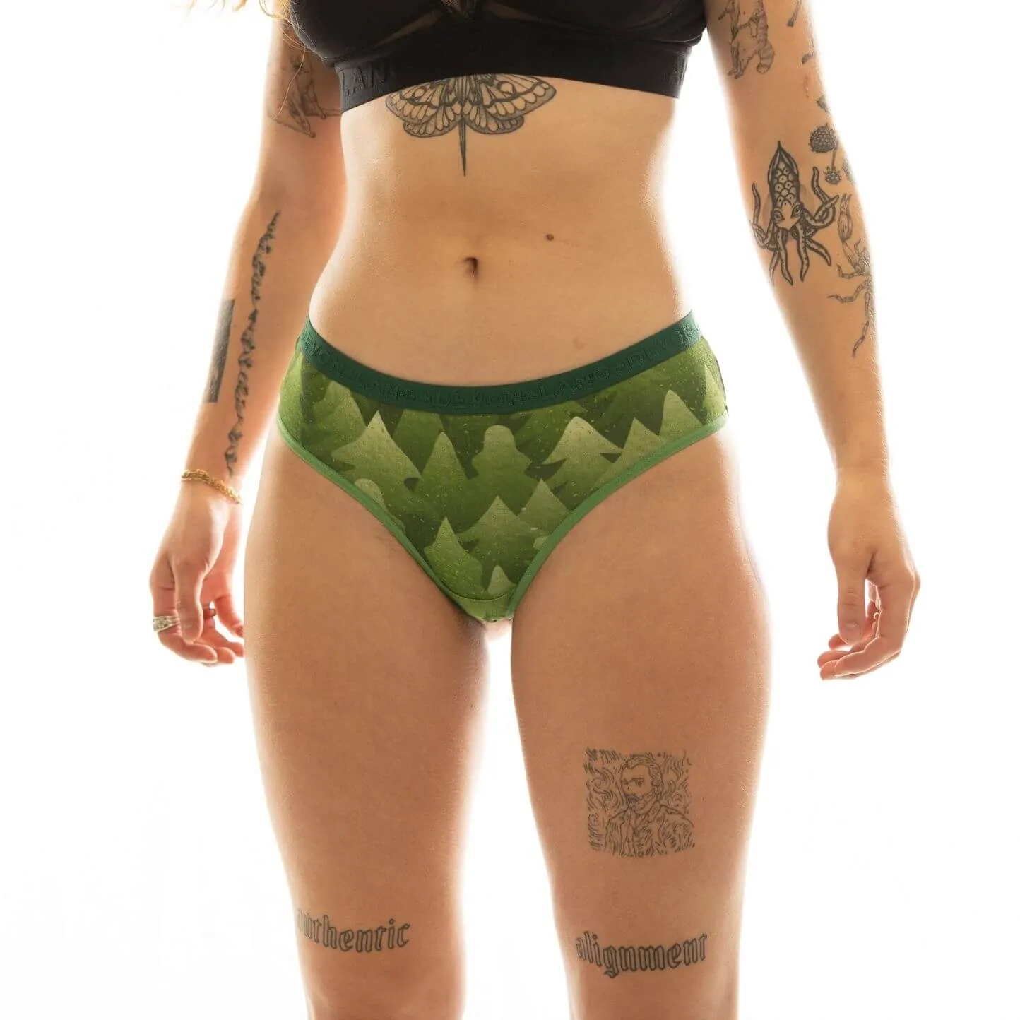 Katrina Everyday Thong - Multi-Packs - Pines/Buffalo Plaid/Fantasy Mountain