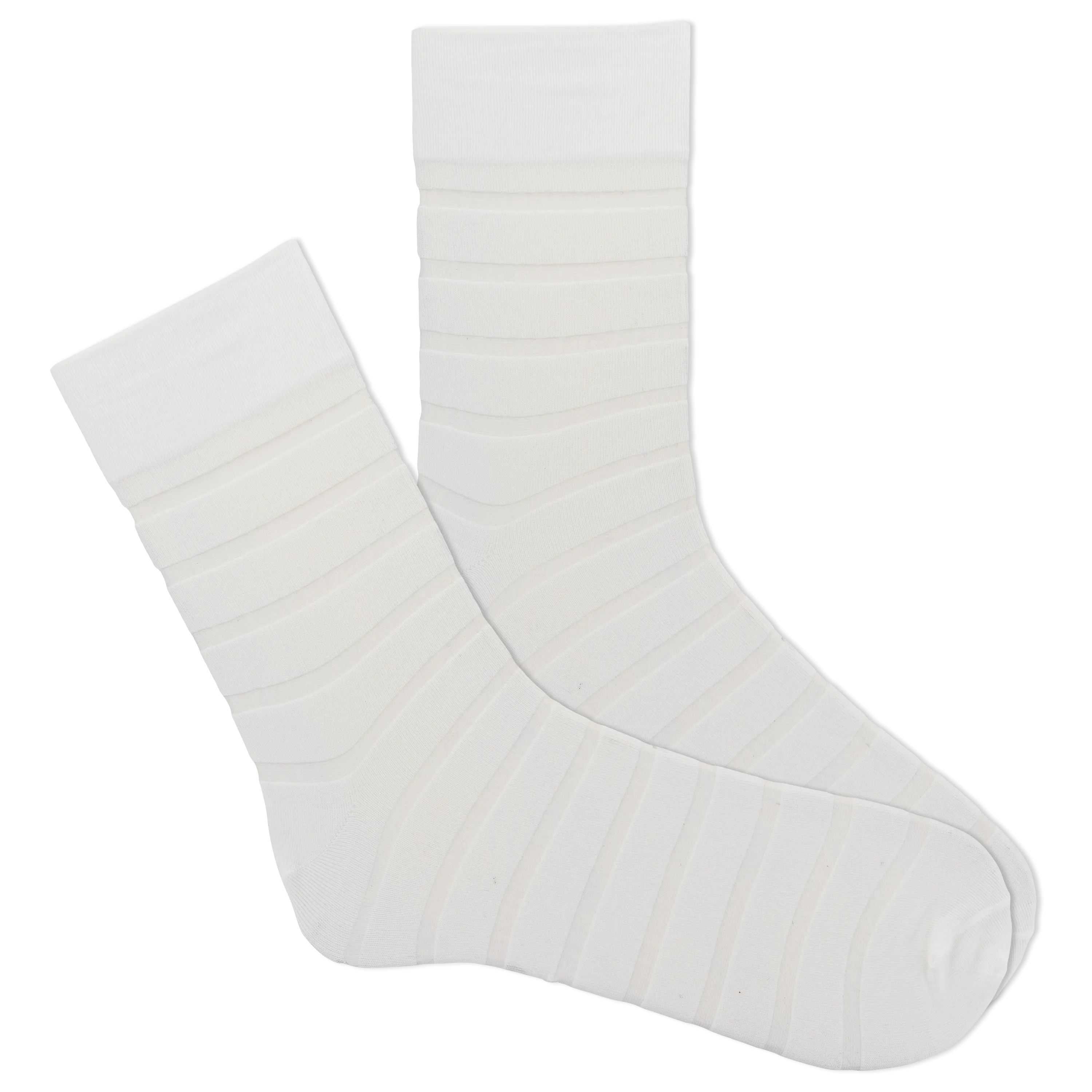 K.Bell Women's Sheer Stripe Crew