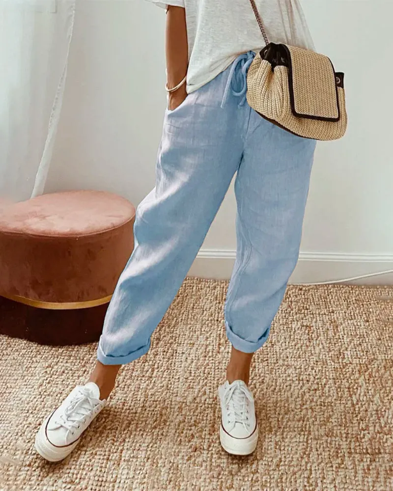 Kelly® | Luxurious linen trousers
