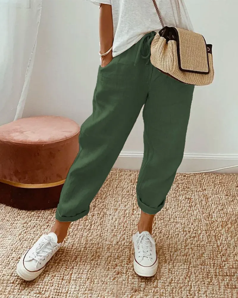 Kelly® | Luxurious linen trousers