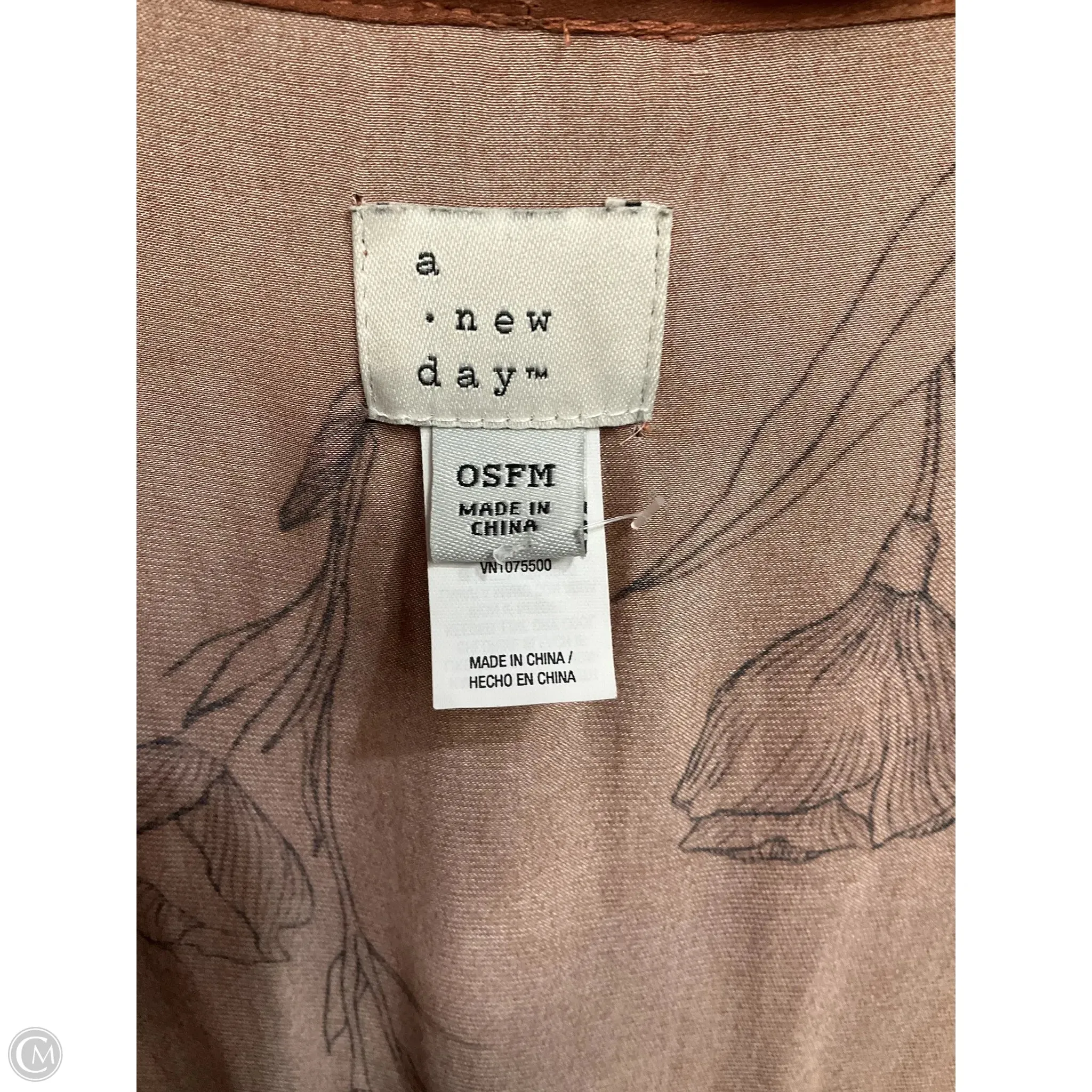 Kimono By A New Day In Bronze, Size: Osfm