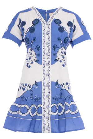 Kylie Dress (Royal Forest)