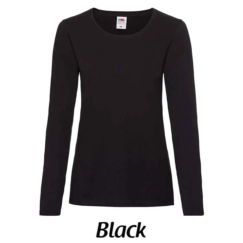 Ladies Long Sleeve T, Personalised Gift