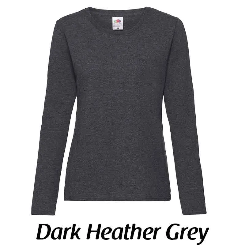 Ladies Long Sleeve T, Personalised Gift