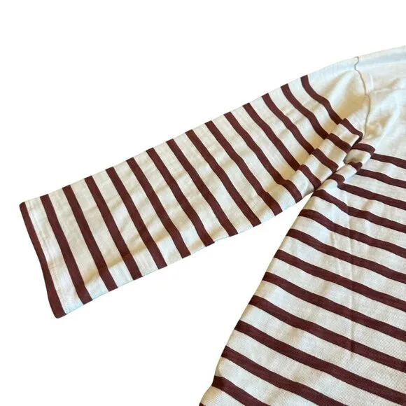 Lane Bryant Pullover Stripe Sweater Collar 100% Cotton Size 18/20 Women's NWT