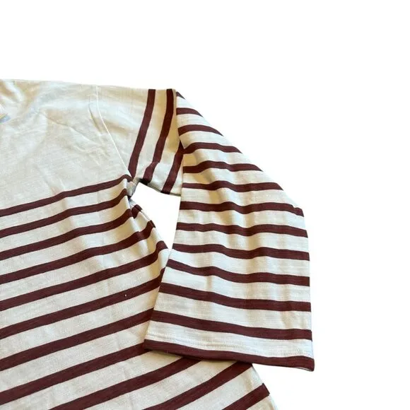 Lane Bryant Pullover Stripe Sweater Collar 100% Cotton Size 18/20 Women's NWT