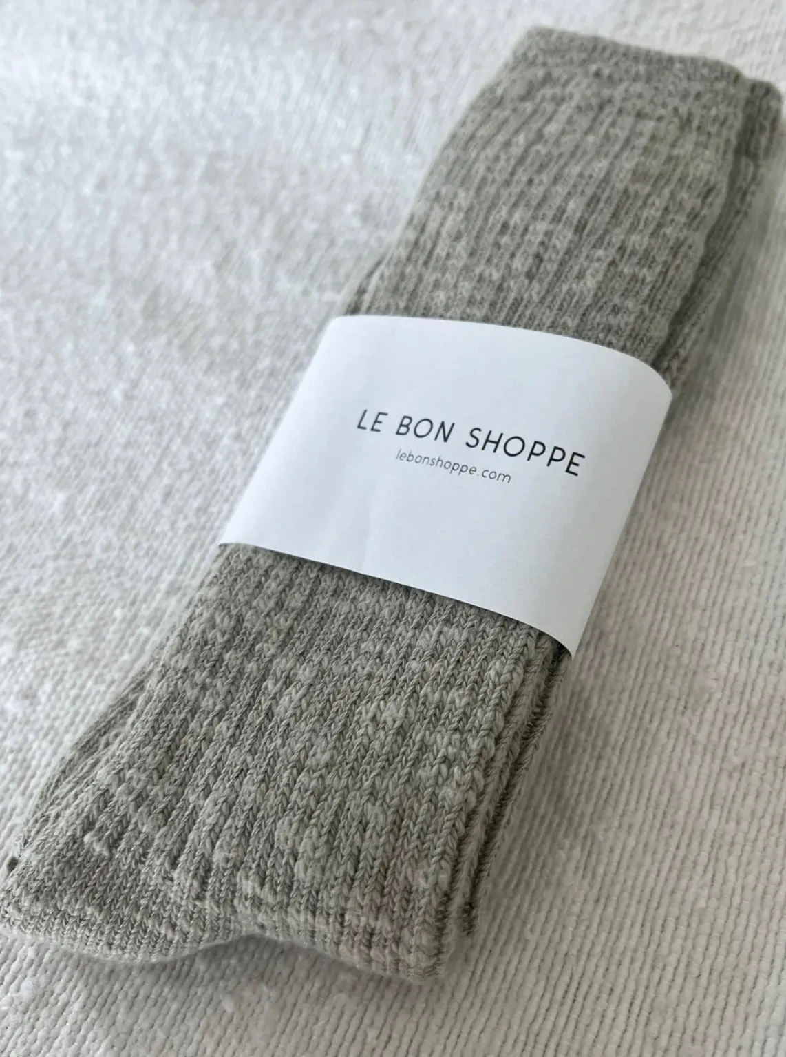 Le Bon Shoppe Cottage Socks- Smoked Sage