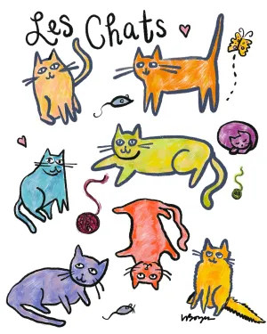 LES CHATS CREWNECK