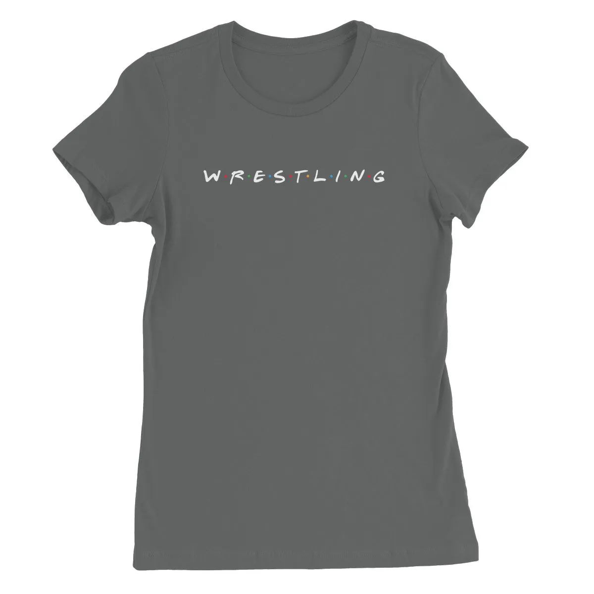 Let's Wrestle W-R-E-S-T-L-I-N-G Women's Favourite T-Shirt