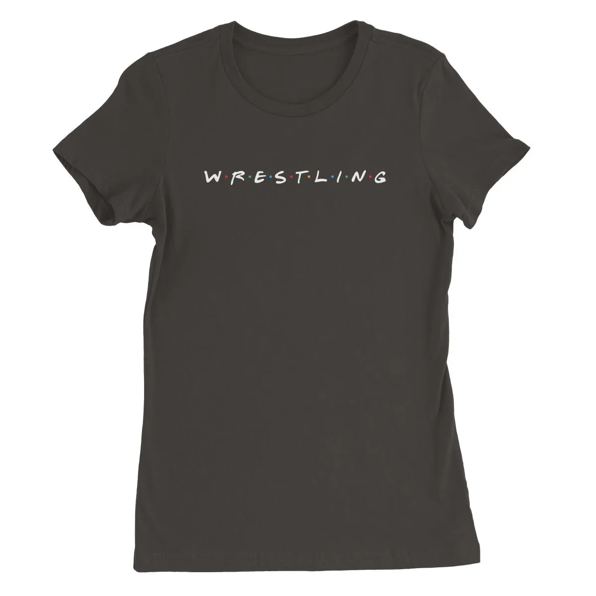 Let's Wrestle W-R-E-S-T-L-I-N-G Women's Favourite T-Shirt