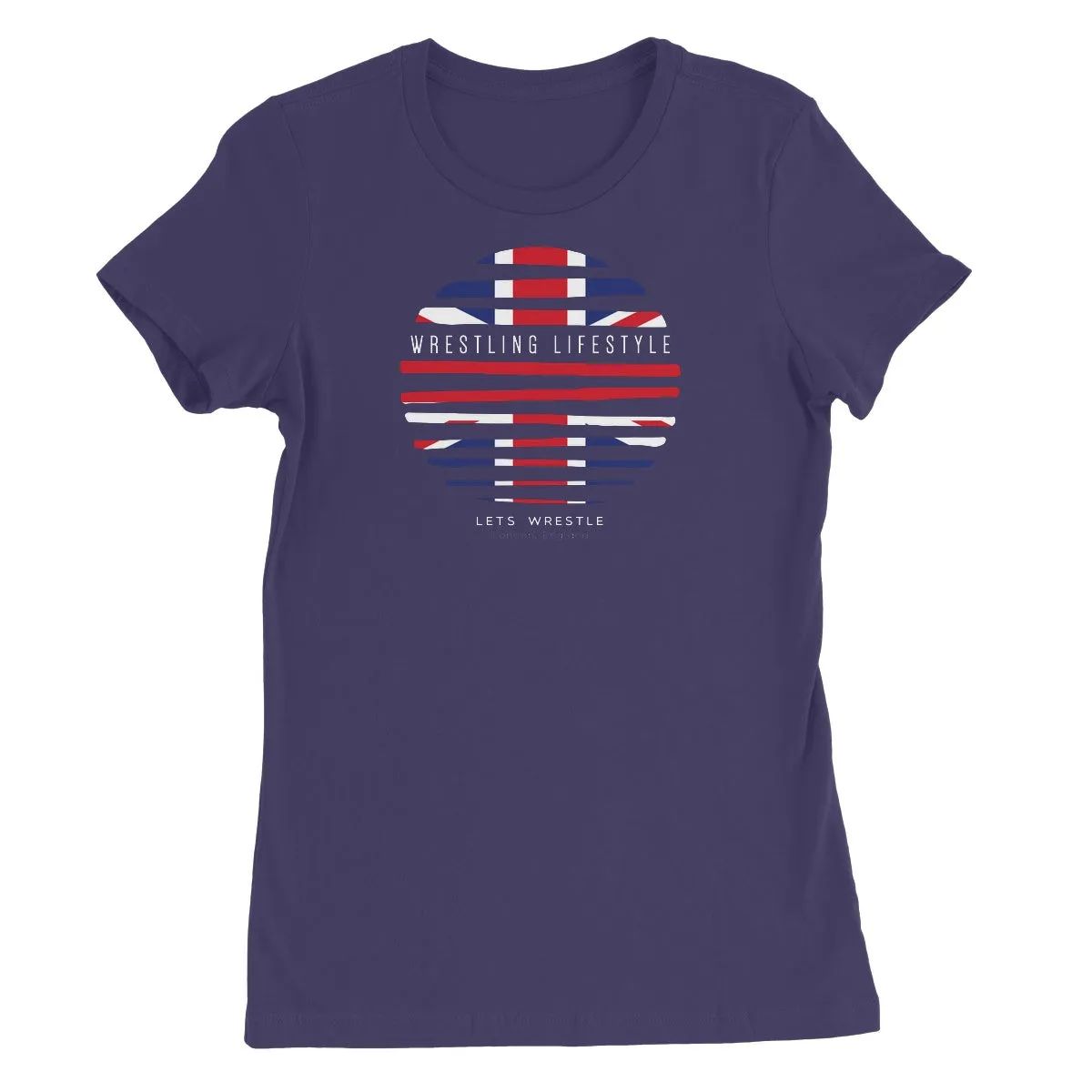 Let's Wrestle Wrestling Lifestyle UK Women's Short Sleeve T-Shirt