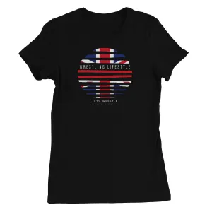 Let's Wrestle Wrestling Lifestyle UK Women's Short Sleeve T-Shirt