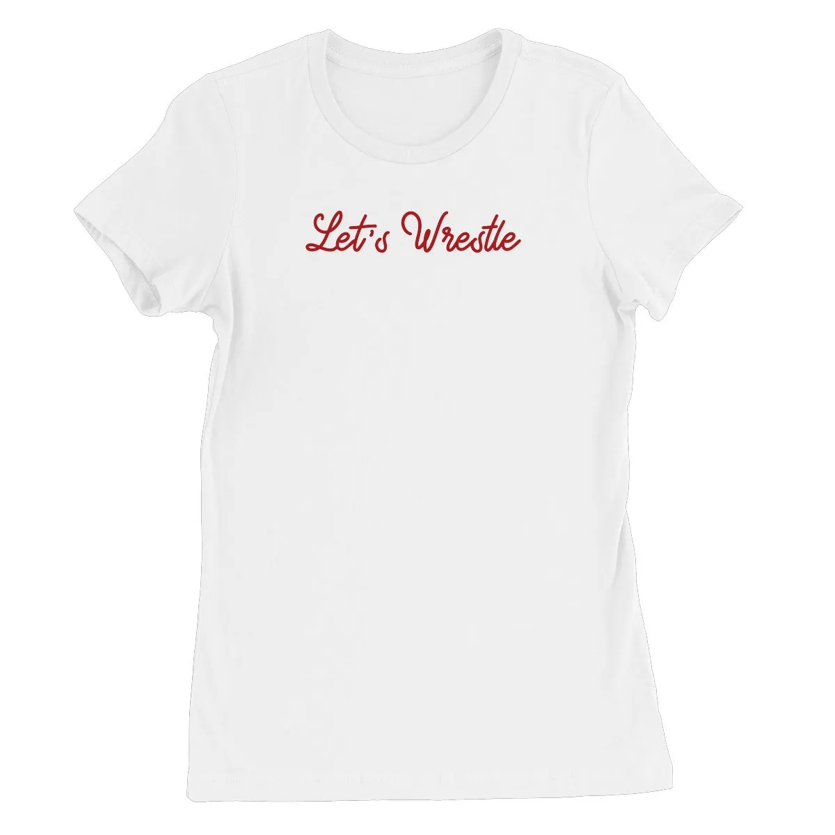 Let's Wrestle Write Off Women's Short Sleeve T-Shirt